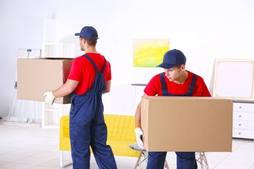 Local office removals planning for a Kennington business move
