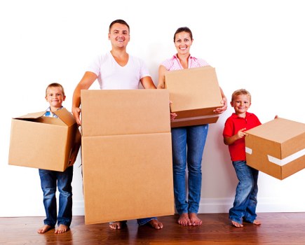 Furniture removal team preparing items for a local move in Kennington