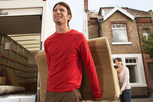 Preparation checklist and moving boxes inside a Kennington property