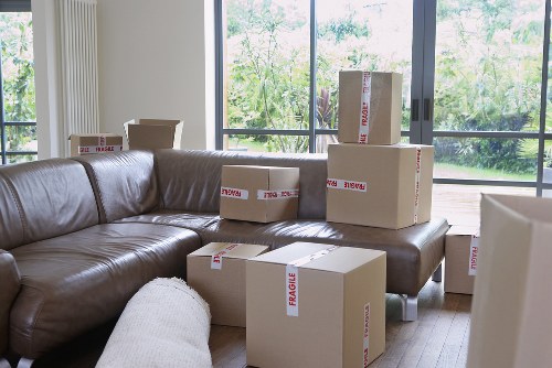 Careful furniture handling for a house move in Kennington
